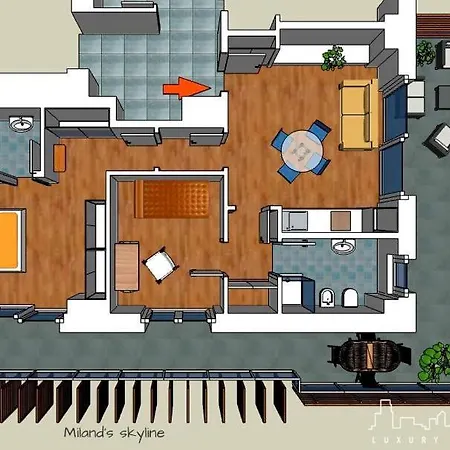 Skyline Luxury Appartament Apartment *